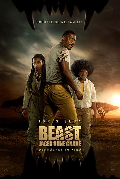 Movie poster for "BEAST (2022)"