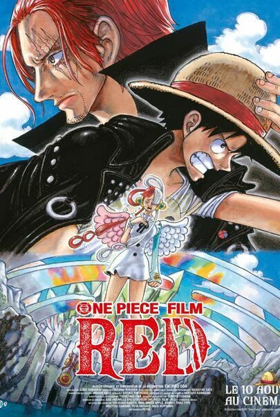 Movie poster for "ONE PIECE FILM - RED"
