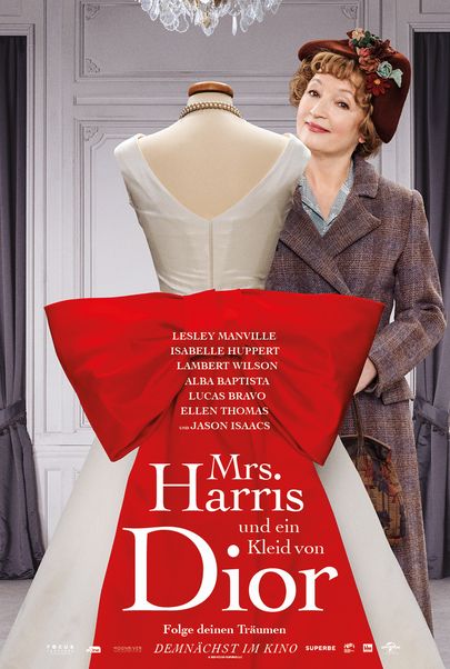 Movie poster for "MRS HARRIS GOES TO PARIS"
