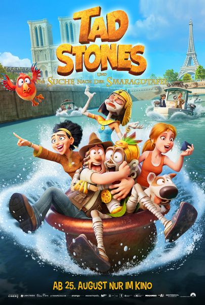 Movie poster for "TADEO JONES 3: LA MALDICIÓN DE LA MOMIA"