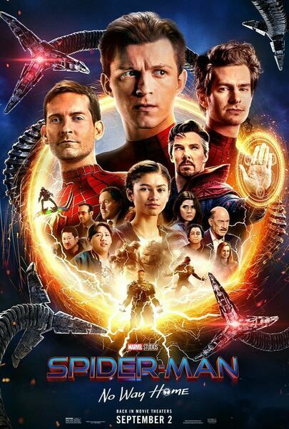 Movie poster for "SPIDER-MAN: NO WAY HOME - THE MORE FUN STUFF VERSION"