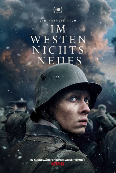 Movie poster for "ALL QUIET ON THE WESTERN FRONT"