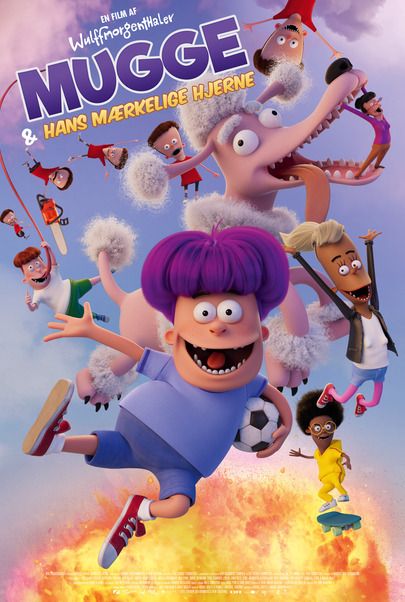 Movie poster for "MUGGE OG HANS MÆRKELIGE HJERNE"