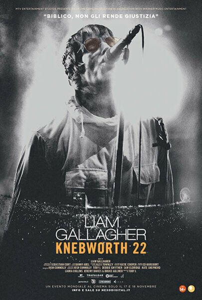 Movie poster for "LIAM GALLAGHER - KNEBWORTH 22"