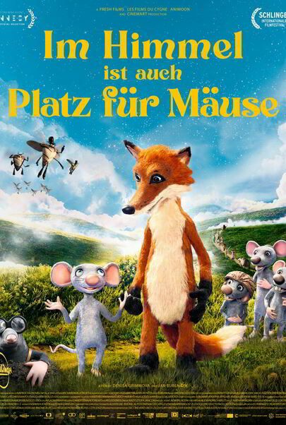 Filmplakat für "IM HIMMEL IST AUCH PLATZ FÜR MÄUSE"