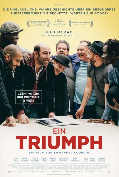 Movie poster for "EIN TRIUMPH - FILMSTART IN ÖSTERREICH"