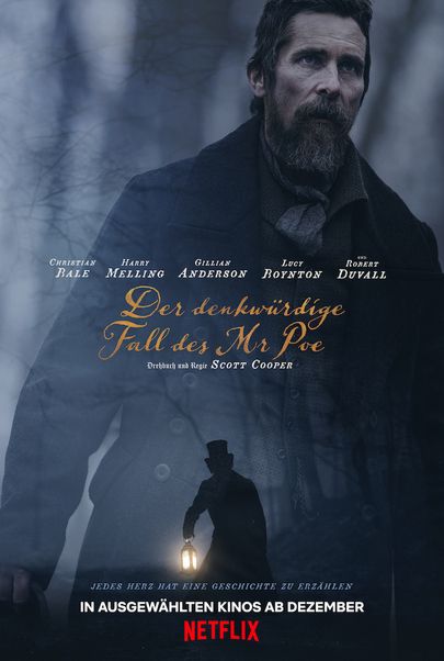 Movie poster for "THE PALE BLUE EYE"
