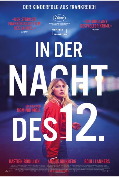 Movie poster for "LA NUIT DU 12"