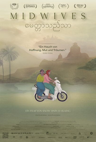 Movie poster for "MIDWIVES"
