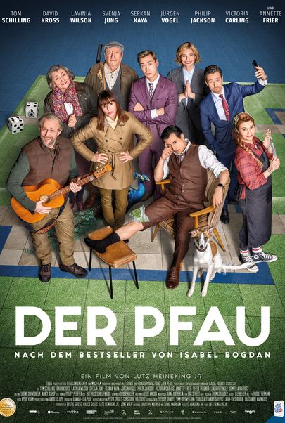 Filmplakat für "DER PFAU"
