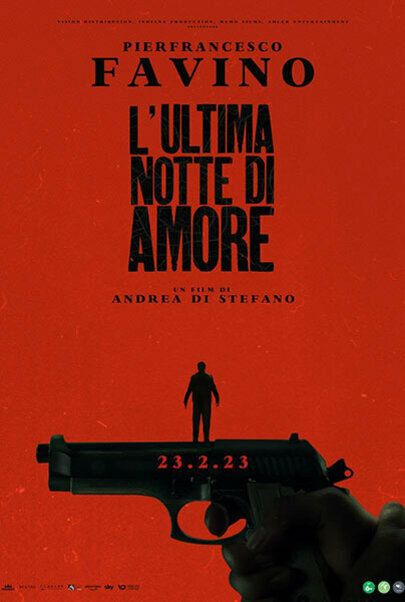 Movie poster for "L'ULTIMA NOTTE DI AMORE"