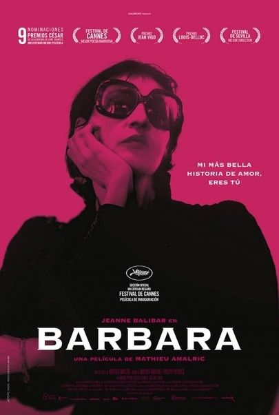 Movie poster for "BARBARA"