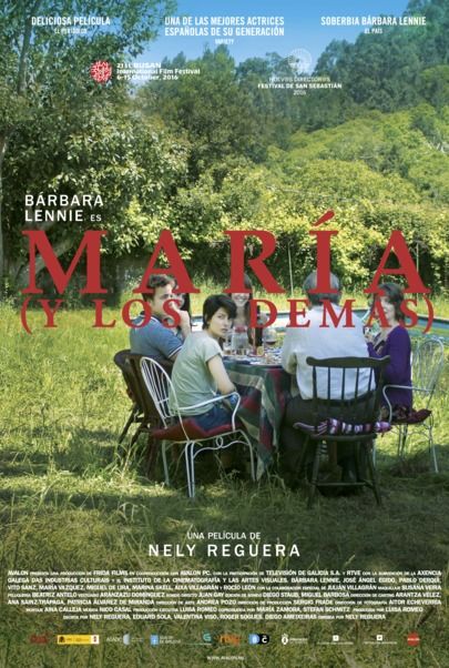 Movie poster for "María (Y los demas)"