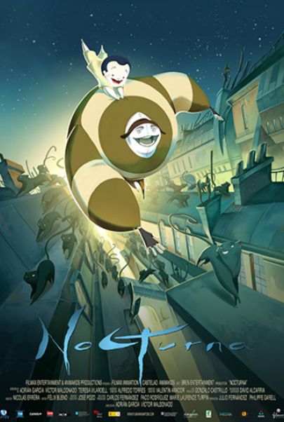 Movie poster for "NOCTURNA"