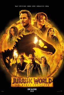 Movie poster for "JURASSIC WORLD: DOMINION"