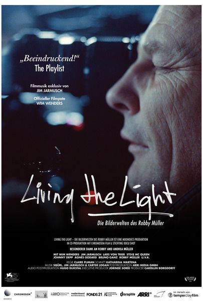 Movie poster for "LIVING THE LIGHT"