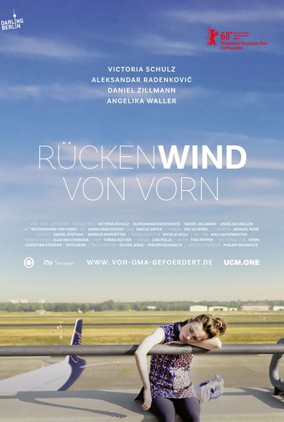 Filmplakat für "Rückenwind von vorn"