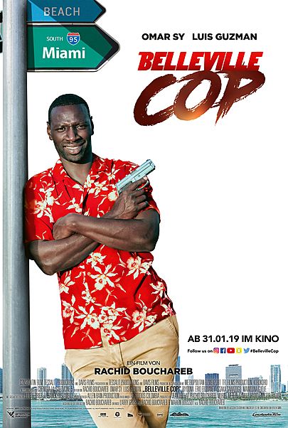 Movie poster for "BELLEVILLE COP"