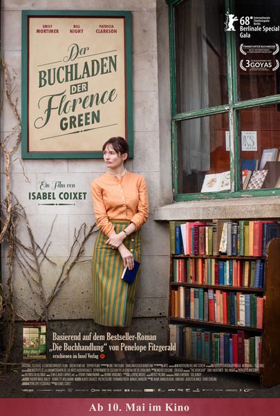 Filmplakat für "Der Buchladen der Florence Green"