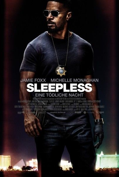 Movie poster for "SLEEPLESS"